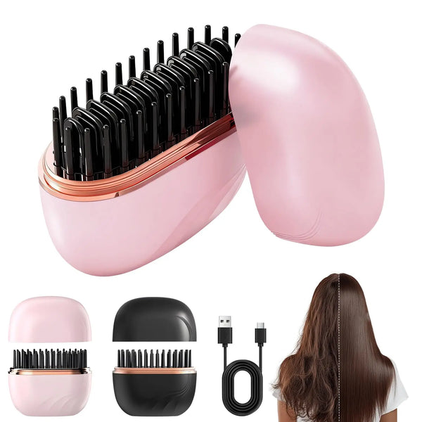 Mini Rechargeable Hair Brush